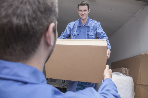 Removal team preparing house removals in Welling