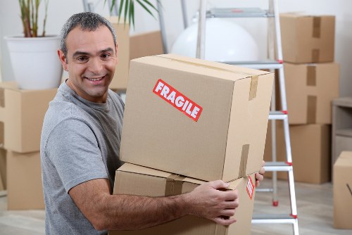 Local man with van removal service helping a home move in Welling