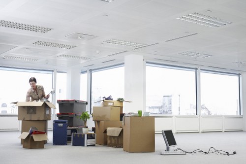 Office relocation support from a Welling removals company